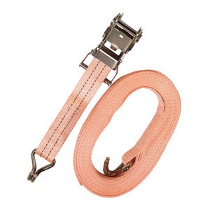 TOPTRADE pás upínací, s háky a ráčnou, do 2000 kg, 38 mm x 12 m (TOPTRADE pás upínací, s háky a ráčnou, do 2000 kg, 38 mm x 12 m)