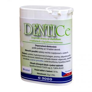 DENTICE TABLETY - 50 KS (Tablety na osvěžení dechu s kyselinou listovou.)