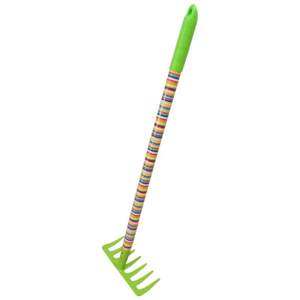 REFLEX nářadí zahradní, dětské, kovové - hrábě 7 zubů, dlouhá násada, 63 cm (REFLEX nářadí zahradní, dětské, kovové - hrábě 7 zubů, dlouhá násada, 63 cm)