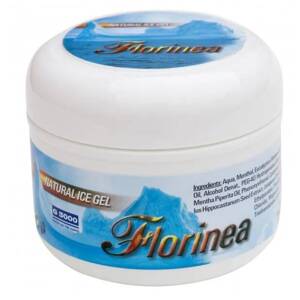FLORINEA NATURAL ICE GEL - MODRÝ (Přírodní chladivý gel s eukalypto-mentolovou vůní. Je vhodný pro péči o pokožku při svalové únavě.)