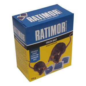 návnada RATIMOR BRODIFACOUM, měkká, 150 g (návnada RATIMOR BRODIFACOUM, měkká, 150 g)