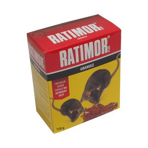 návnada RATIMOR PLUS, granule na potkany, 150 g (návnada RATIMOR PLUS, granule na potkany, 150 g)