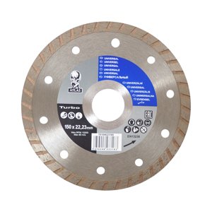 kotouč diamantový, Atlas Turbo, 150 x 22,23 x 2,6 mm (kotouč diamantový, Atlas Turbo, 150 x 22,23 x 2,6 mm)