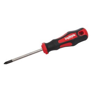 TOPTRADE šroubovák křížový, magnetický, S2, 0 x 75 mm (TOPTRADE šroubovák křížový, magnetický, S2, 0 x 75 mm)