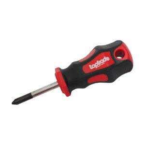 TOPTRADE šroubovák křížový, krátký, magnetický, S2, 2 x 38 mm (TOPTRADE šroubovák křížový, krátký, magnetický, S2, 2 x 38 mm)