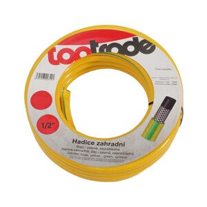 TOPTRADE hadice zahradní, žluto - zelená, neprůhledná, 1/2", 10 m (TOPTRADE hadice zahradní, žluto - zelená, neprůhledná, 1/2", 10 m)
