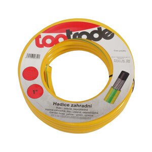 TOPTRADE hadice zahradní, žluto - zelená, neprůhledná, 1", 10 m (TOPTRADE hadice zahradní, žluto - zelená, neprůhledná, 1", 10 m)