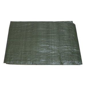 TOPTRADE plachta krycí, zelená, s kovovými oky, 4 x 4 m, standard (TOPTRADE plachta krycí, zelená, s kovovými oky, 4 x 4 m, standard)