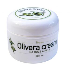 OLIVERA CREAM 200 ML (Krém Olivera je vhodný při péči o vysušené a rozpraskané ruce a paty.)