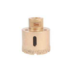 TOPTRADE korunka vykružovací, diamantová, M14, O 53 mm (TOPTRADE korunka vykružovací, diamantová, M14, O 53 mm)