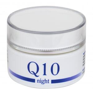 Q10 NIGHT KRÉM (Hydratační a zjemňující noční krém s koenzymem Q-10 a gelem z Aloe Vera.)