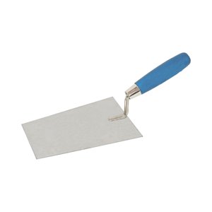 TOPTRADE lžíce zednická, nerezový plech, dřevěná rukojeť, 180 x 120 mm (TOPTRADE lžíce zednická, nerezový plech, dřevěná rukojeť, 180 x 120 mm)