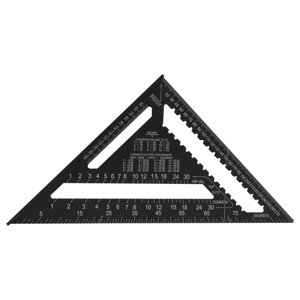 TOPTRADE trojúhelník tesařský, hliníkový, 300 mm (TOPTRADE trojúhelník tesařský, hliníkový, 300 mm)