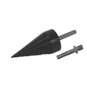 TOPTRADE trn štípací, na dřevo, 2 x adaptér 65 mm, SDS+ a šestihran,  42 x 92 mm (TOPTRADE trn štípací, na dřevo, 2 x adaptér 65 mm, SDS+ a šestihran,  42 x 92 mm)