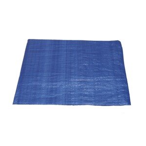 TOPTRADE plachta krycí, modrá, s kovovými oky, 6 x 8 m, standard plus (TOPTRADE plachta krycí, modrá, s kovovými oky, 6 x 8 m, standard plus)