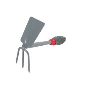 TOPTRADE motyčka plochá - trojzub, PP rukojeť, délka 29 cm (TOPTRADE motyčka plochá - trojzub, PP rukojeť, délka 29 cm)