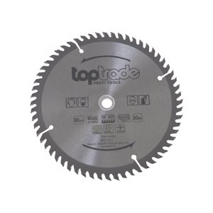 TOPTRADE kotouč pilový, na dřevo, s SK plátky, 60 zubů, 190 x 2,4 x 30/20 mm (TOPTRADE kotouč pilový, na dřevo, s SK plátky, 60 zubů, 190 x 2,4 x 30/20 mm)