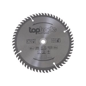 TOPTRADE kotouč pilový, na dřevo, s SK plátky, 60 zubů, 250 x 3 x 30/20 mm (TOPTRADE kotouč pilový, na dřevo, s SK plátky, 60 zubů, 250 x 3 x 30/20 mm)