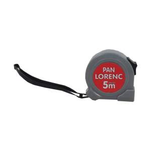 TOPTRADE metr svinovací, „PAN LORENC“, jednobrzdový, 19 mm x 5 m (TOPTRADE metr svinovací, „PAN LORENC“, jednobrzdový, 19 mm x 5 m)