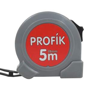 TOPTRADE metr svinovací, „PROFÍK“, jednobrzdový, 19 mm x 5 m (TOPTRADE metr svinovací, „PROFÍK“, jednobrzdový, 19 mm x 5 m)