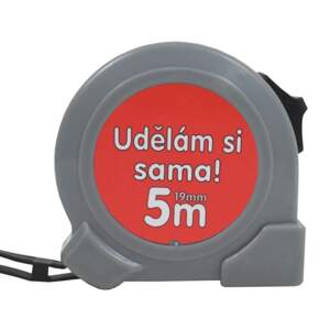 TOPTRADE metr svinovací, „UDĚLÁM SI SAMA !“, jednobrzdový, 19 mm x 5 m (TOPTRADE metr svinovací, „UDĚLÁM SI SAMA !“, jednobrzdový, 19 mm x 5 m)