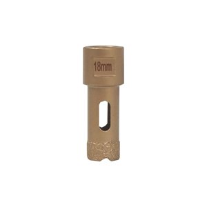 TOPTRADE korunka vykružovací, diamantová, M14, O 18 mm (TOPTRADE korunka vykružovací, diamantová, M14, O 18 mm)