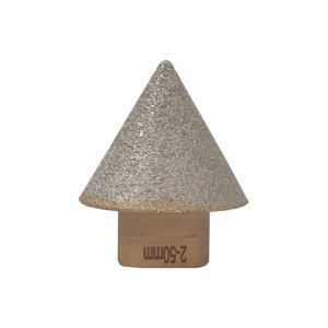 TOPTRADE korunka brusná, diamantová, M14, jehlan 2 - 50 mm (TOPTRADE korunka brusná, diamantová, M14, jehlan 2 - 50 mm)