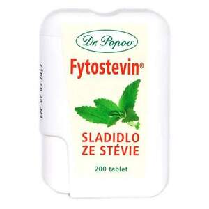 Fytostevin®, 200 tablet (Sladidlo rostlinného původu je vhodné zejména pro diabetiky. Stévii jako sladidlo používali už Indiáni v Paraguayi pro oslazení čajů a dalších nápojů.)