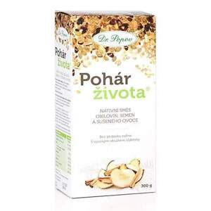 Pohár života Dr. Popov, 300 g (Nativní směs obilovin, semen a sušeného ovoce. Bez přidaného cukru. S vysokým obsahem vlákniny. 300 g)