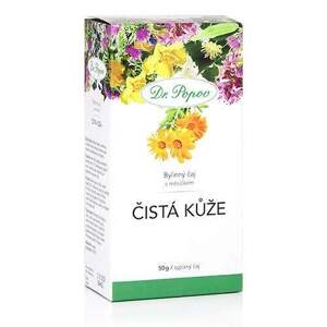 Čistá kůže, sypaný čaj, 50 g (Pro zdravý stav pokožky (díky měsíčku, lopuchu a rozrazilu).)