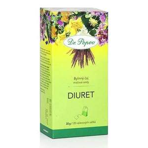 Diuret tea, porcovaný čaj, 30 g (Pro zdravé močové cesty a správnou činnost ledvin (díky truskavci a vřesu).)