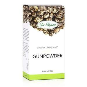 Gunpowder, zelený čaj, 100 g (Oblíbený zelený čaj, který osvěžuje a podporuje koncentraci)
