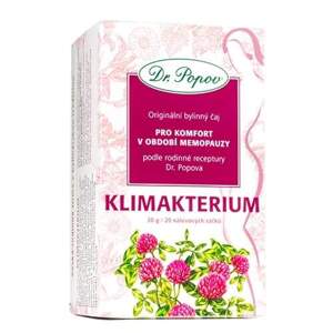 Klimakterium, porcovaný čaj, 30 g (Řada pro ženy. Pro menopauzální komfort a zvládání nepříjemných příznaků menopauzy. Doplněk stravy.)