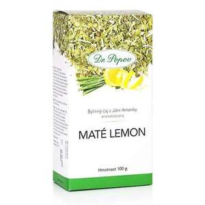 Maté lemon, bylinný čaj, 100 g (Povzbuzující čaj s osvěžující citronovou příchutí, výborný při hubnutí, lehce odvodňuje.)