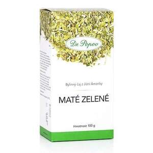 Maté zelené, bylinný čaj, 100 g (Povzbuzující čaj, vhodný při hubnutí. Podporuje zdravé trávení, mírně odvodňuje.)