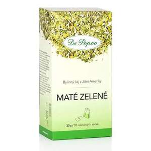Maté zelené, bylinný čaj, 30 g (Povzbuzující čaj v porcované podobě, vhodný při hubnutí. Podporuje zdravé trávení, mírně odvodňuje.)