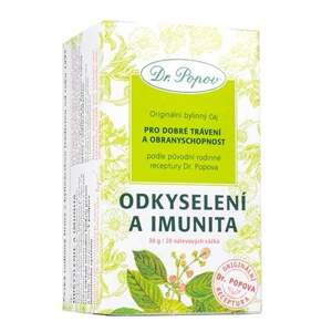 Odkyselení + imunita, porcovaný čaj, 30 g (Pro dobré trávení, zdravou funkci jater (díky pampelišce) a na podporu imunitu (díky vilcacoře).  )