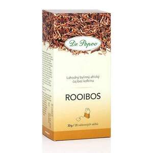 Rooibos, bylinný čaj, 30 g (Lahodný čaj bez kofeinu, s vysokým obsahem minerálních látek a antioxidantů.)