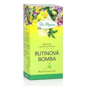 Rutinová bomba, porcovaný čaj, 30 g (Čaj z bylin, které mají vysoký obsah přírodního rutinu. Ověřená receptura.)