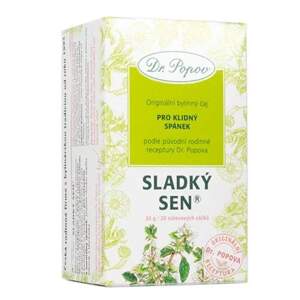 Sladký sen®, porcovaný čaj, 30 g (Pro snadnější usínání a zdravý spánek (díky meduňce a třezalce).  )