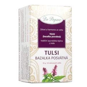Tulsi (bazalka posvátná), bylinný čaj, 30 g (Při stresu a na podporu přirozené imunity, výborný adaptogen a antioxidant, tradiční ayurvédská bylina z Indie.)
