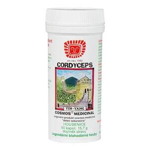 Cordyceps, 60 kapslí (Cordyceps, 60 kapslí Cordyceps. Doplněk stravy. Výhradně bylinný produkt. 60 kapslí, 15,7 g. Posiluje imunitu, dodává energii, působí při stresu.)