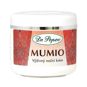 Mumio výživný noční krém, 50 ml (Mumio výživný noční krém Dr. Popova je mastný výživný noční krém pro každodenní ošetření pleti před spánkem. Obsažené orientální MUMIO je vzácná vysokohorská pryskyřice s vynikajícím regeneračním, zklidňujícím a výživným)