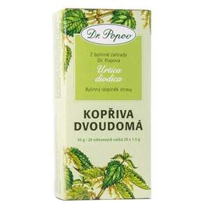 Kopřiva dvoudomá list, 30 g (20 x 1,5 g) (K pročištění organizmu, odvodnění, pro zdravé klouby, cévy i močový měchýř.  )