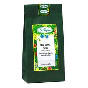 Bez černý květ, 40 g (Surovina pro přípravu bylinného čaje)