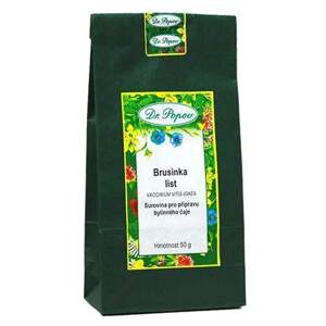 Brusinka list, 50 g (Surovina pro přípravu bylinného čaje)