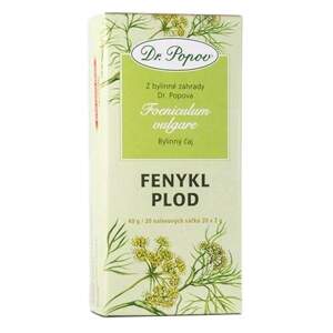 Fenykl plod, 40 g (20 x 2 g) (Pro správně fungující střeva a trávení. Udržuje zdravé dýchací cesty a zároveň podpoří vylučování hlenu.)