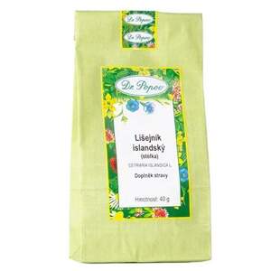 Lišejník islandský stélka, 40 g (Surovina pro přípravu bylinného čaje.)