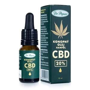 Konopný olej s CBD 20 %, 10 ml (Pro kardiovaskulární soustavu, svaly, klouby, imunitu, pokožku a správnou hladinu glukózy v krvi a cholesterolu.)