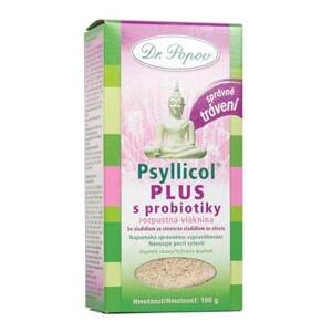Psyllicol® PLUS s probiotiky, 100 g (Pro zdravou střevní mikroflóru. Vláknina Psyllium Dr. Popova obohacená o probiotika.)
